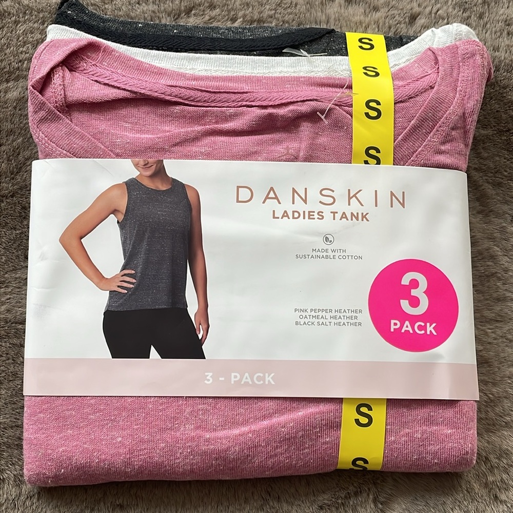 Danskin - 3 Pack Ladies Tank